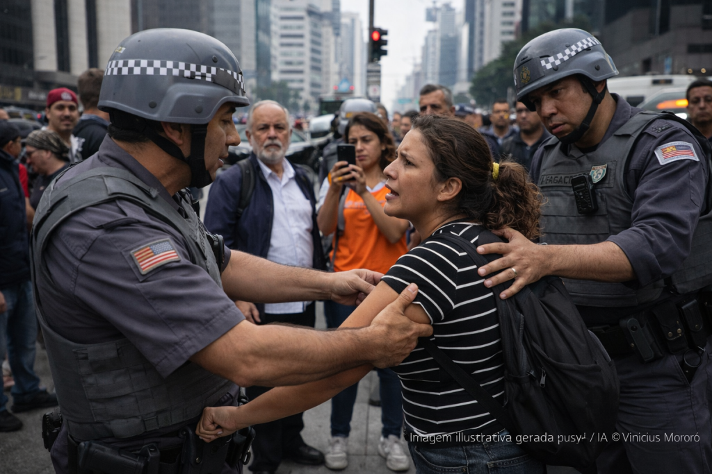 mulher-e-imobilizada-pela-pm-na-avenida-paulista-durante-discussao-trabalhista