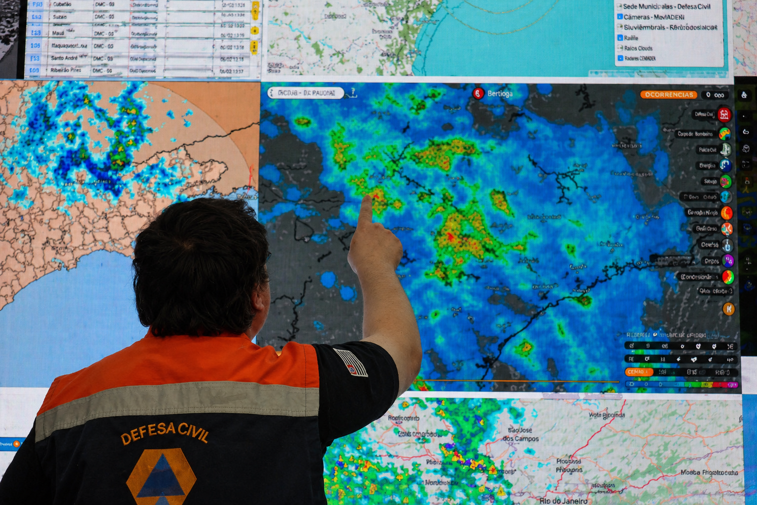 Defesa Civil alerta para mudança no tempo e previsão de chuva em São Paulo nos próximos dias