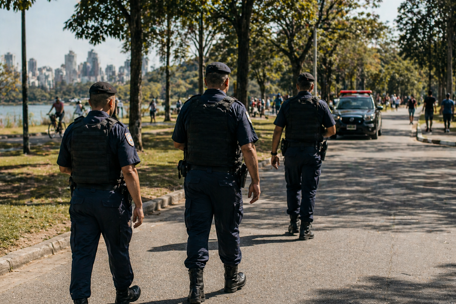 Polícia reforça segurança em parques de São Paulo durante feriado prolongado