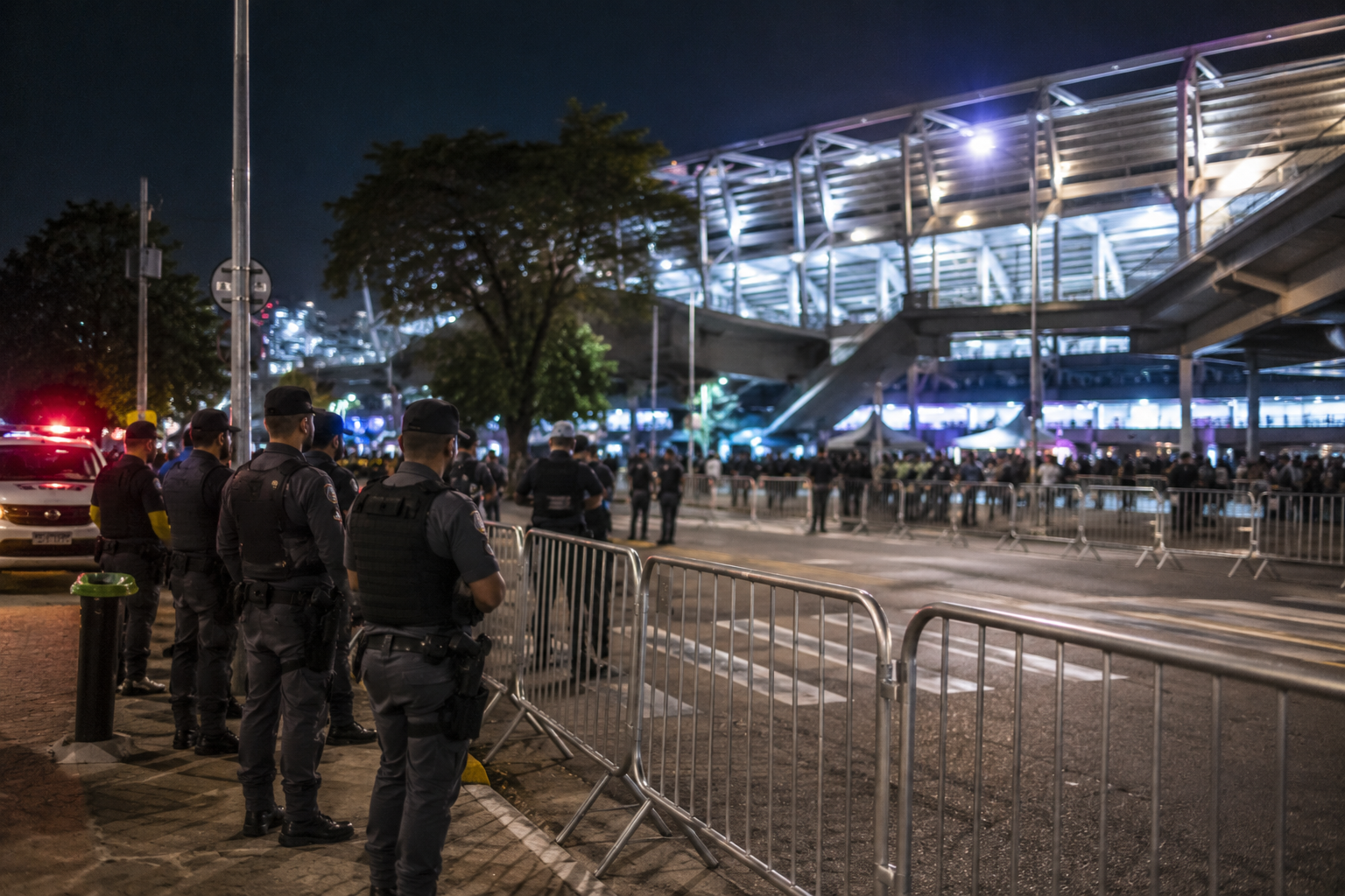 Suspeitos são presos com 135 cartões bancários perto do Allianz Parque durante show de Djavan