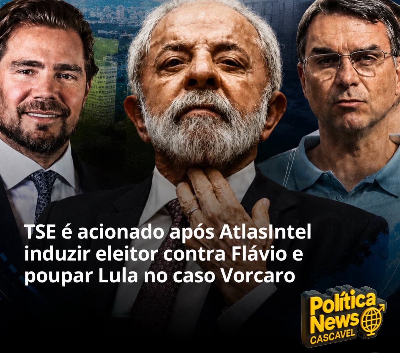 PL ACIONA TSE E ACUSA PESQUISA DE TENTAR DESGASTAR FLÁVIO BOLSONARO NO CASO VORCARO
