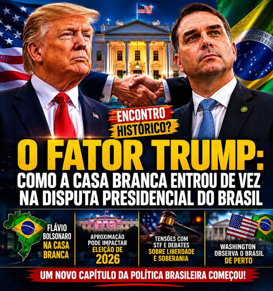 O FATOR TRUMP: Como a Casa Branca entrou de vez na disputa presidencial do Brasil