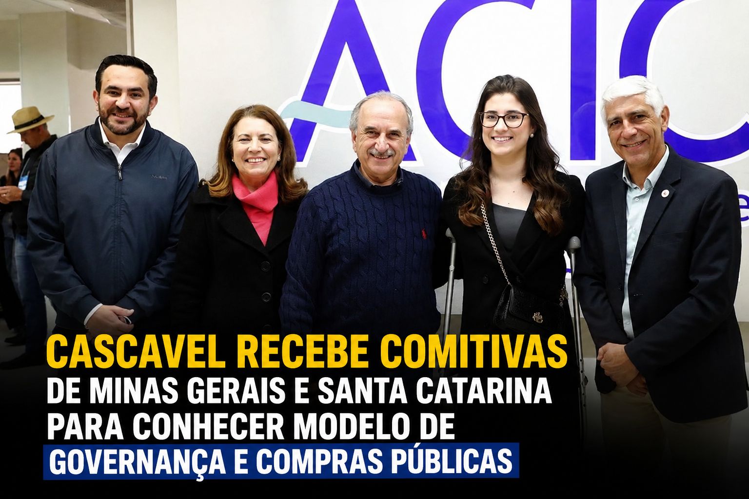 Cascavel recebe comitivas de Minas Gerais e Santa Catarina para conhecer modelo de governança e compras públicas