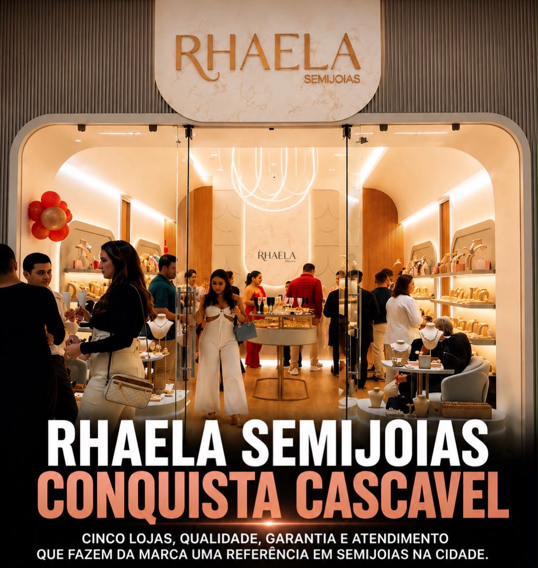 Rhaela Semijoias conquista Cascavel com cinco lojas e atendimento que virou referência