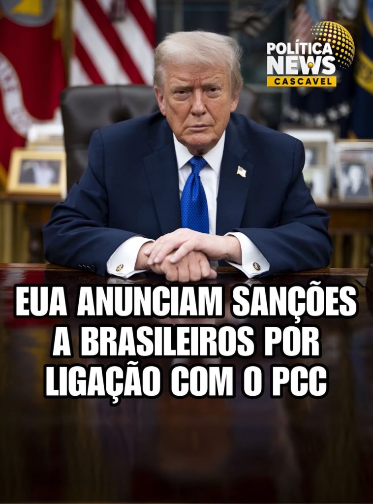 EUA sancionam dois brasileiros e três empresas por suposta ligação com o PCC